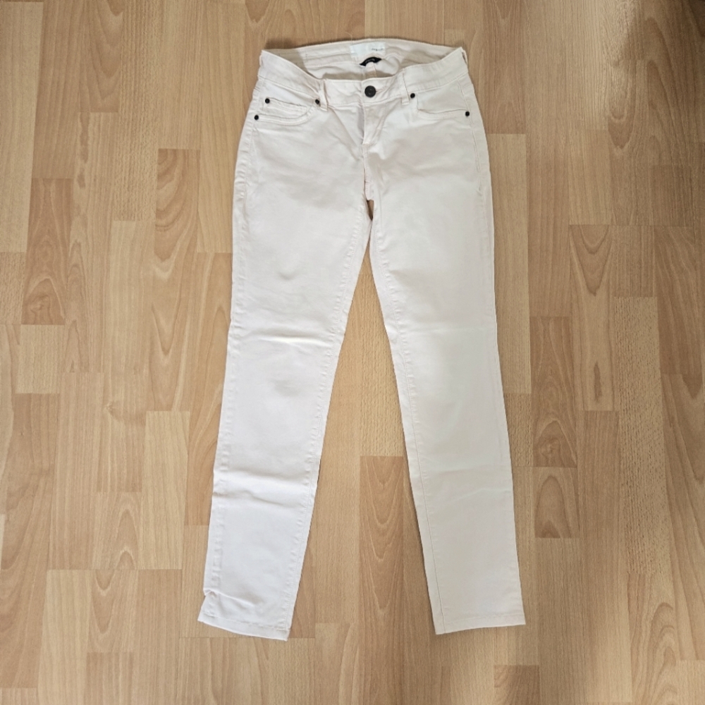 Garage vintage style light pink wash low rise skinny jeans size 3